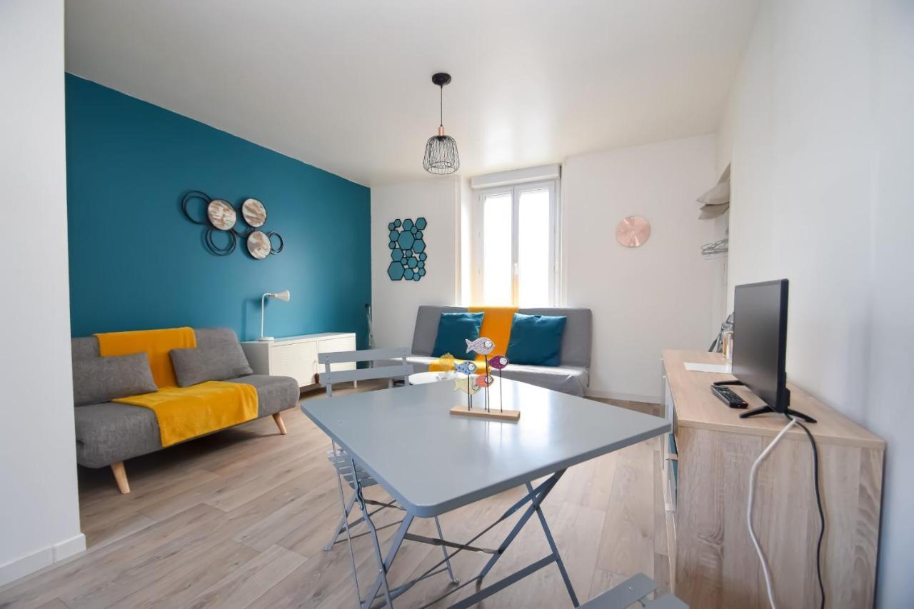 Grand Studio Au Coeur De Dinard A 1Min Du Marche Et 6Min Plage De L'Ecluse Appartement Buitenkant foto